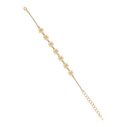 ted baker daisey pearl gold plated bracelet